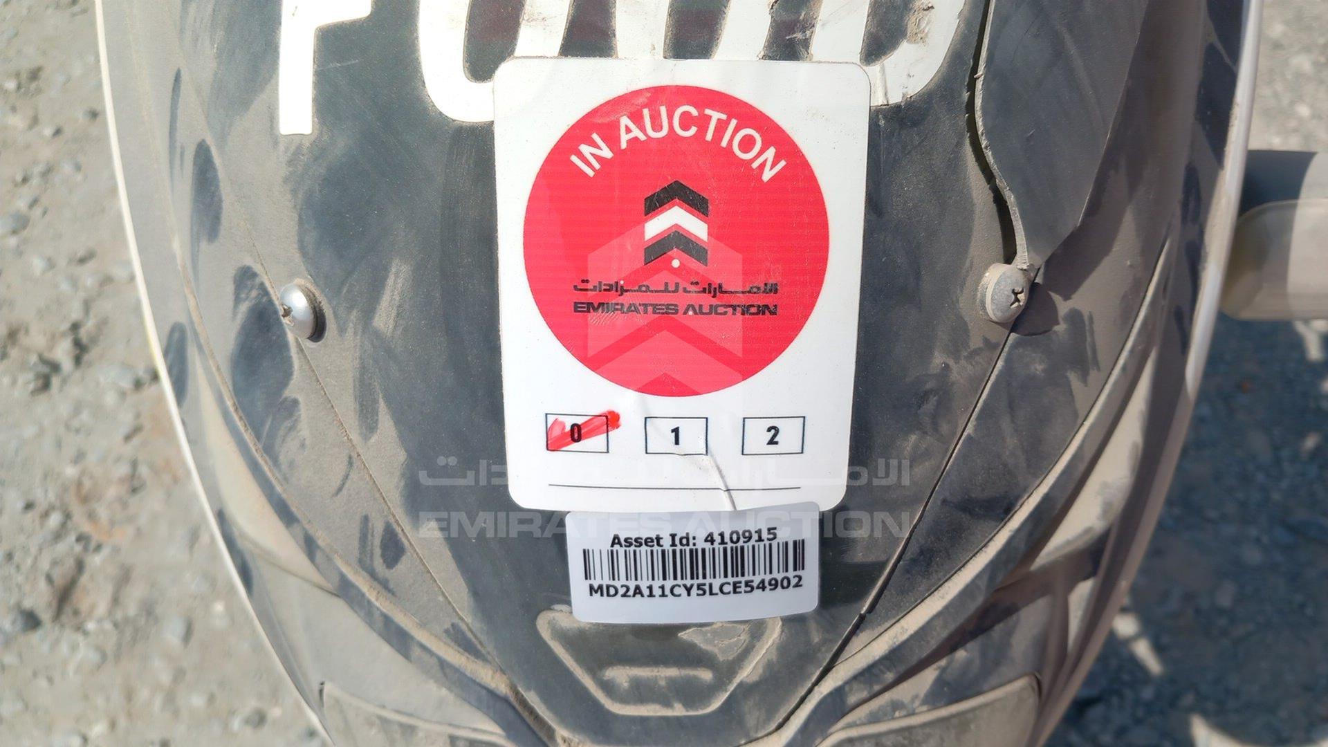2020 BAJAJ --- VIN: MD2A11CY5LCE54902