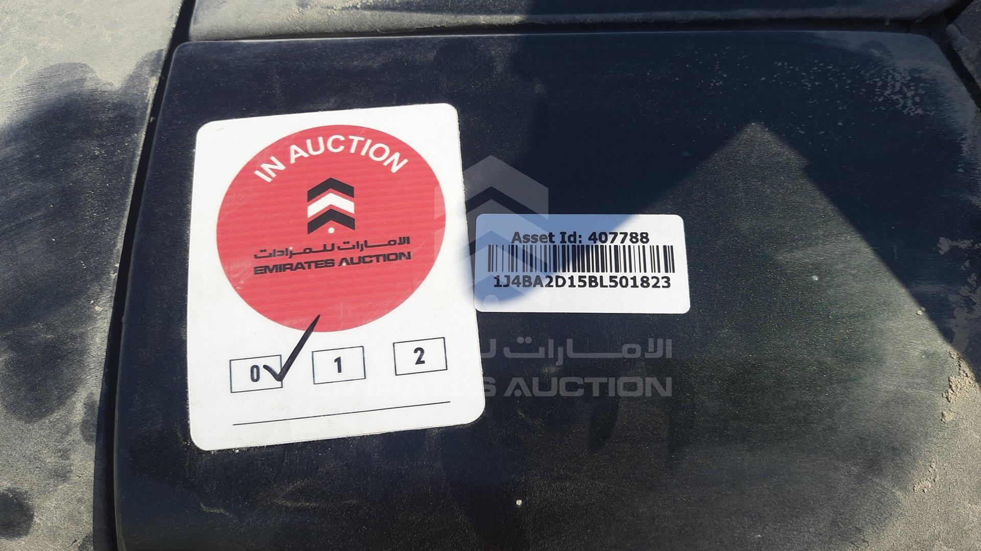 2011 JEEP WRANGLER / VIN: 1J4BA2D15BL501823