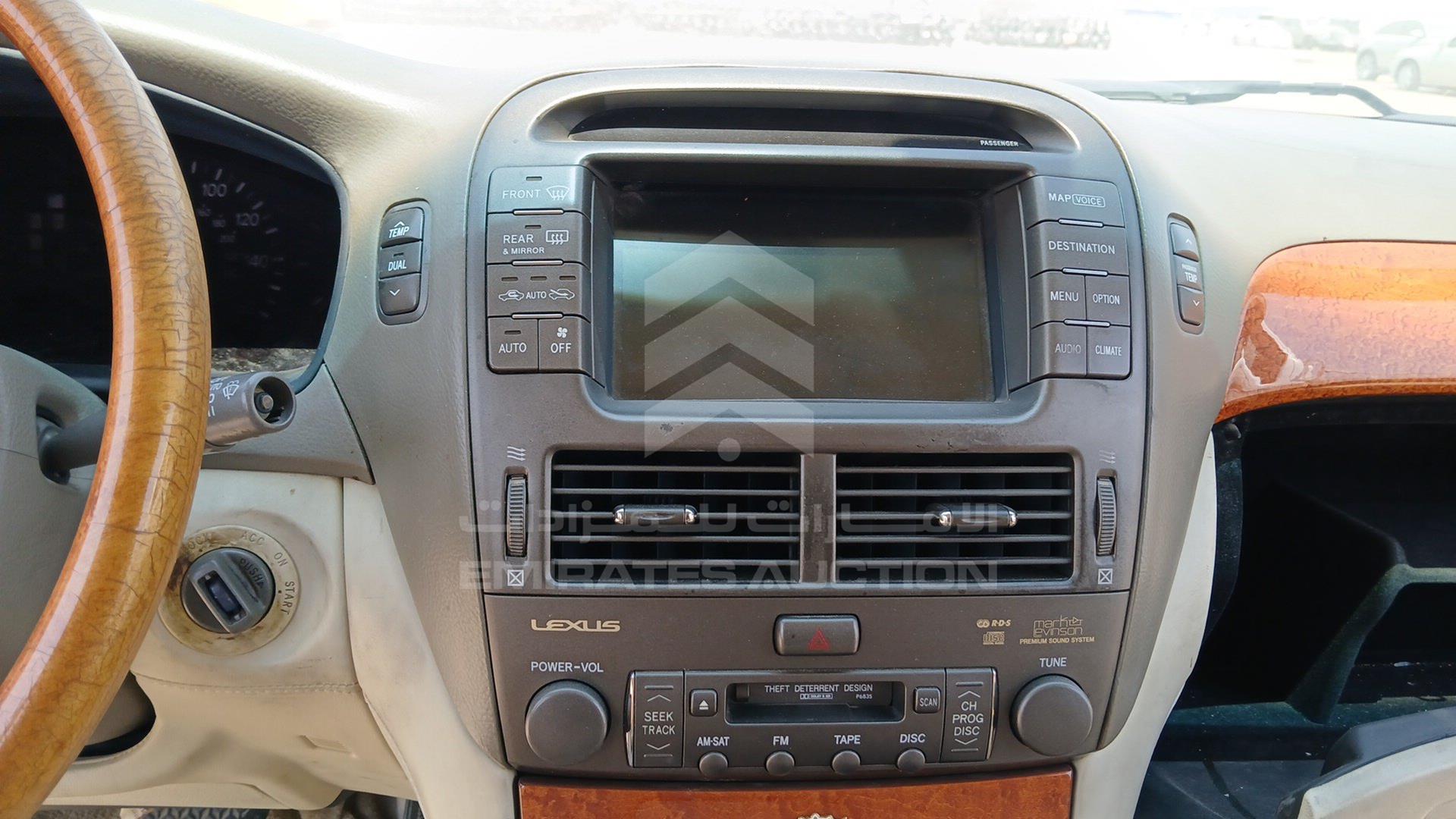 2005 LEXUS LS 430 VIN: JTHBN36F755018608