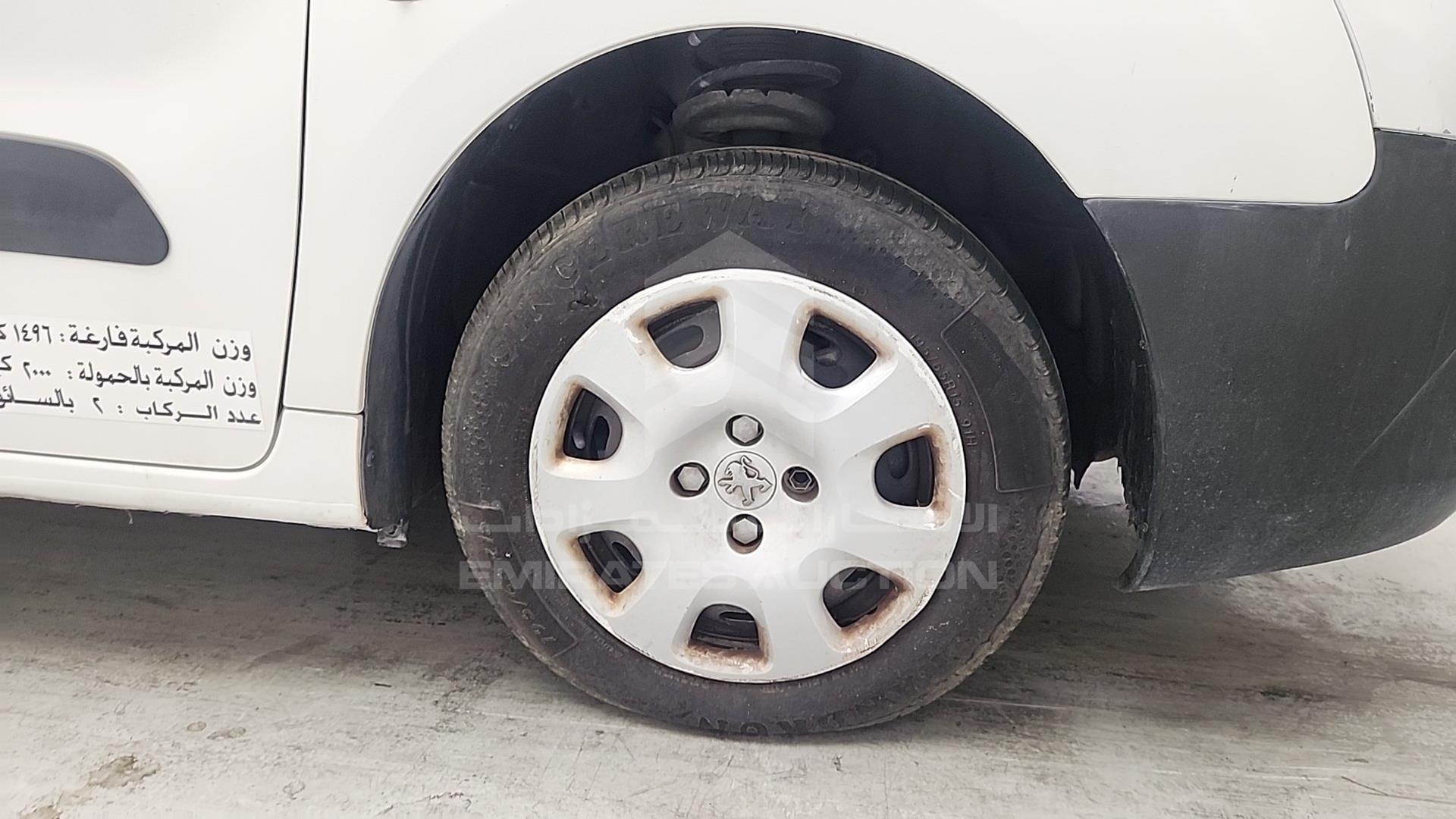 2015 PEUGEOT PARTNER VIN: VF37ANFU5FJ506418
