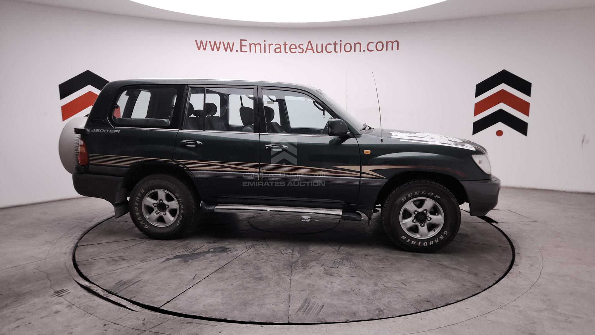 2000 TOYOTA LAND CRUISER VIN: JTEHJ09J115008443