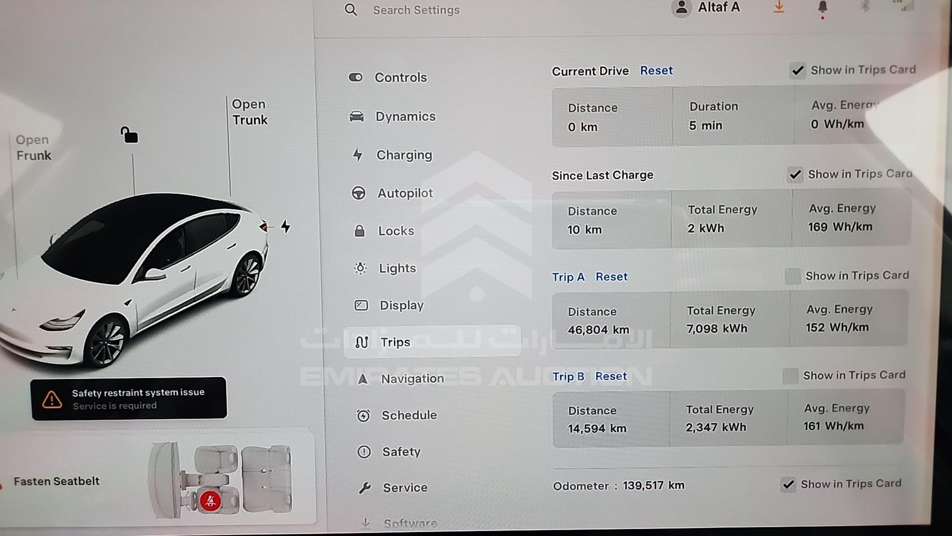 2020 TESLA MODEL 3 VIN: 5YJ3E7EA6LF654080