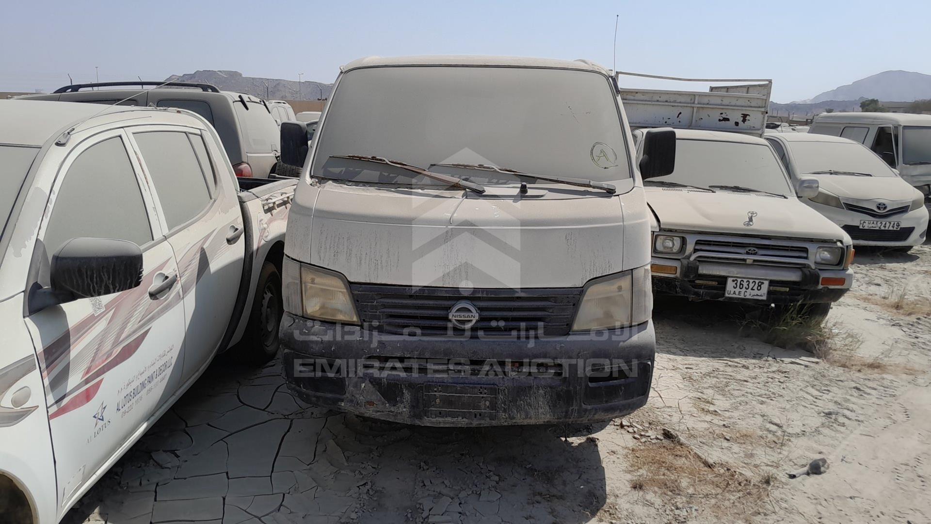 2003 NISSAN URVAN VIN: JN6FE54S23X402289