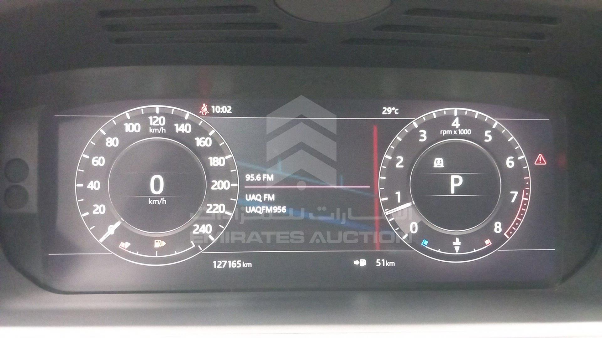 2018 RANGE ROVER HSE VIN: SALGA2BVXJA395227