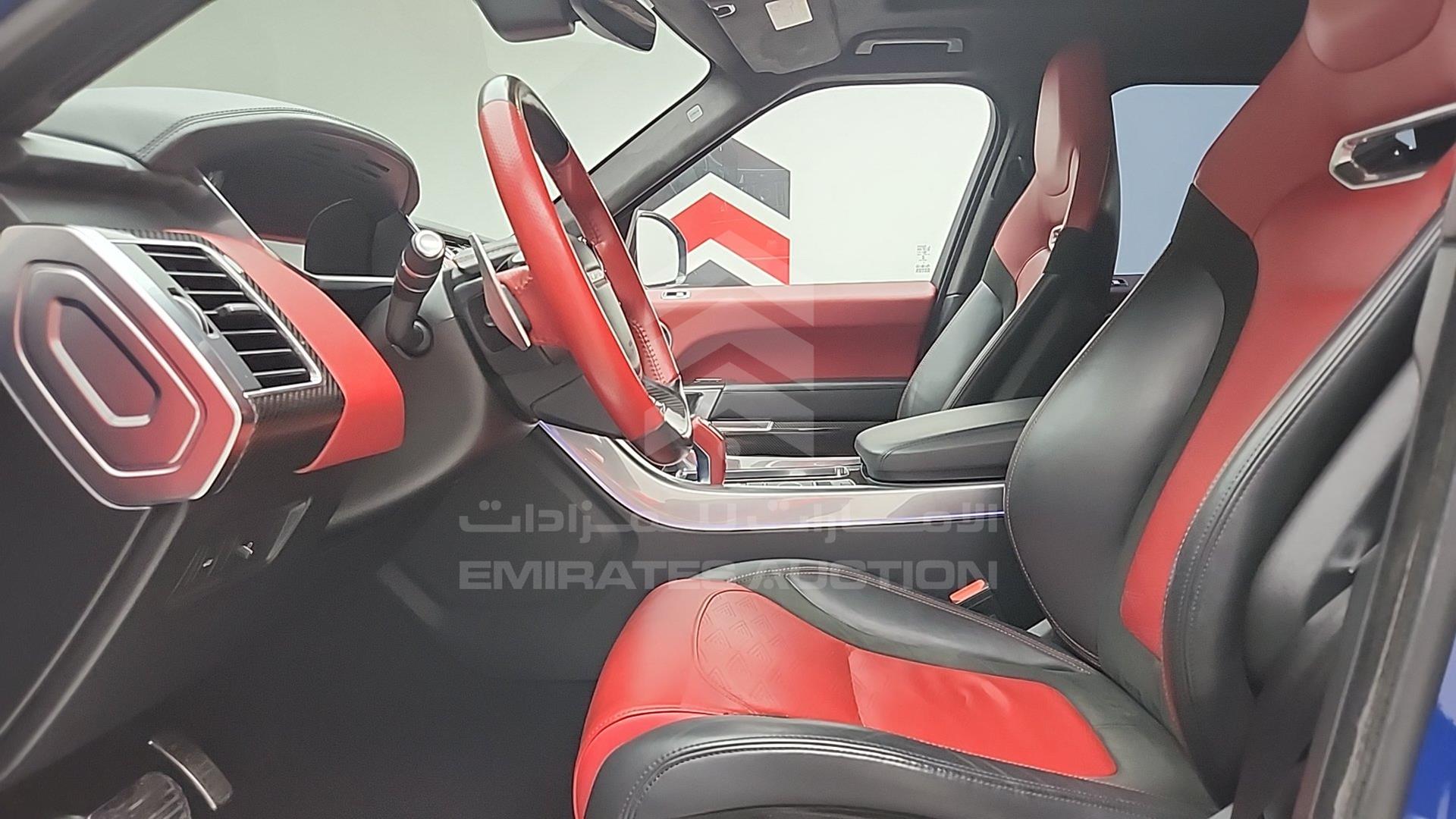2022 RANGE ROVER SPORT SVR VIN: SALWA2BE2NA213201