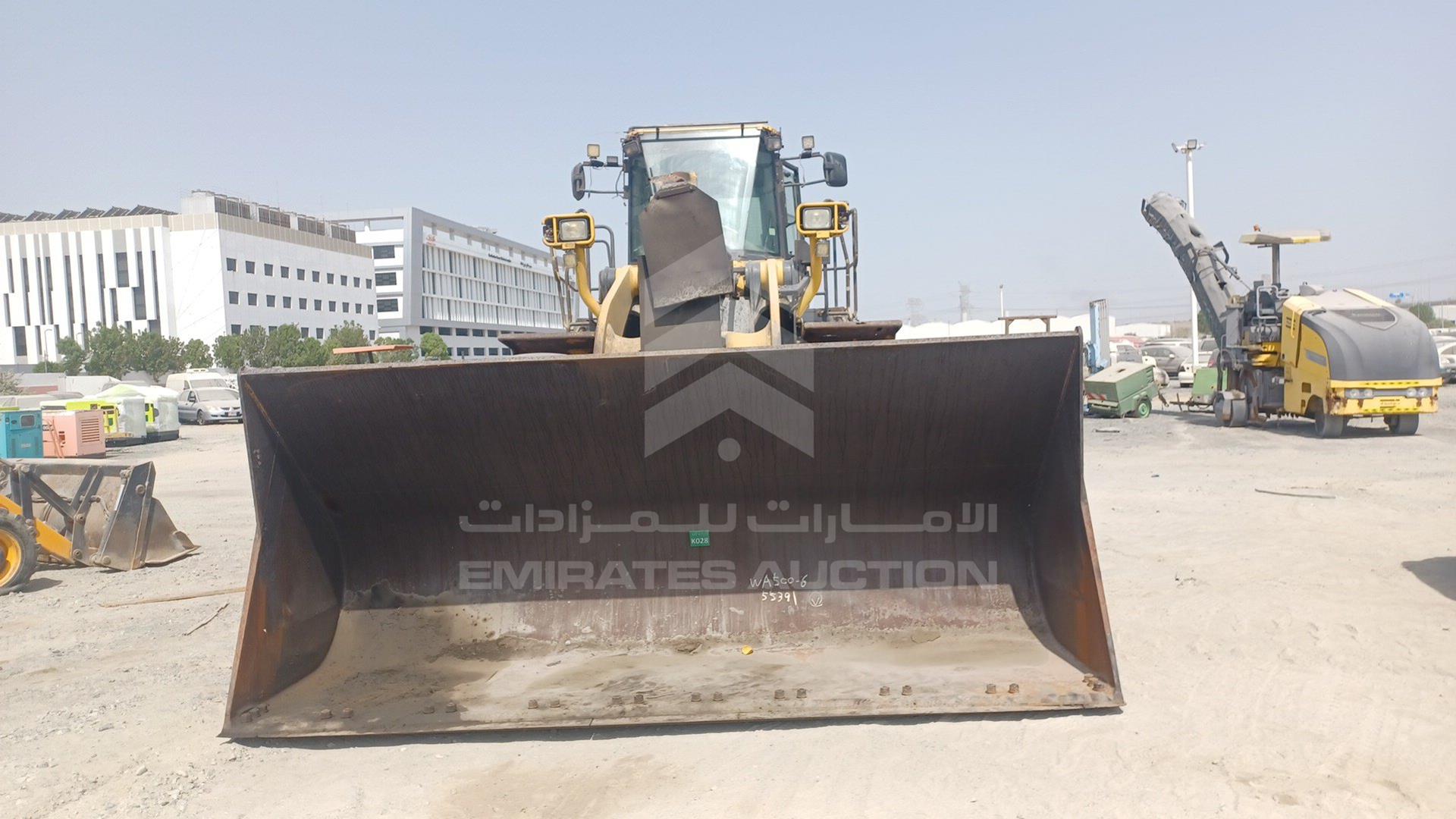 2014 KOMATSU WA500 VIN: KMTWA096T01055987
