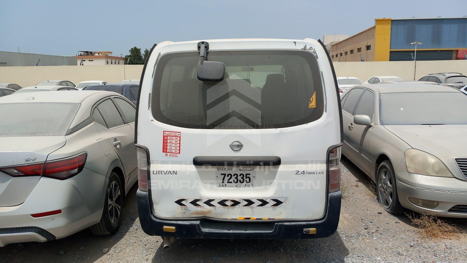 2005 NISSAN URVAN VIN: JN6FE54S95X417956