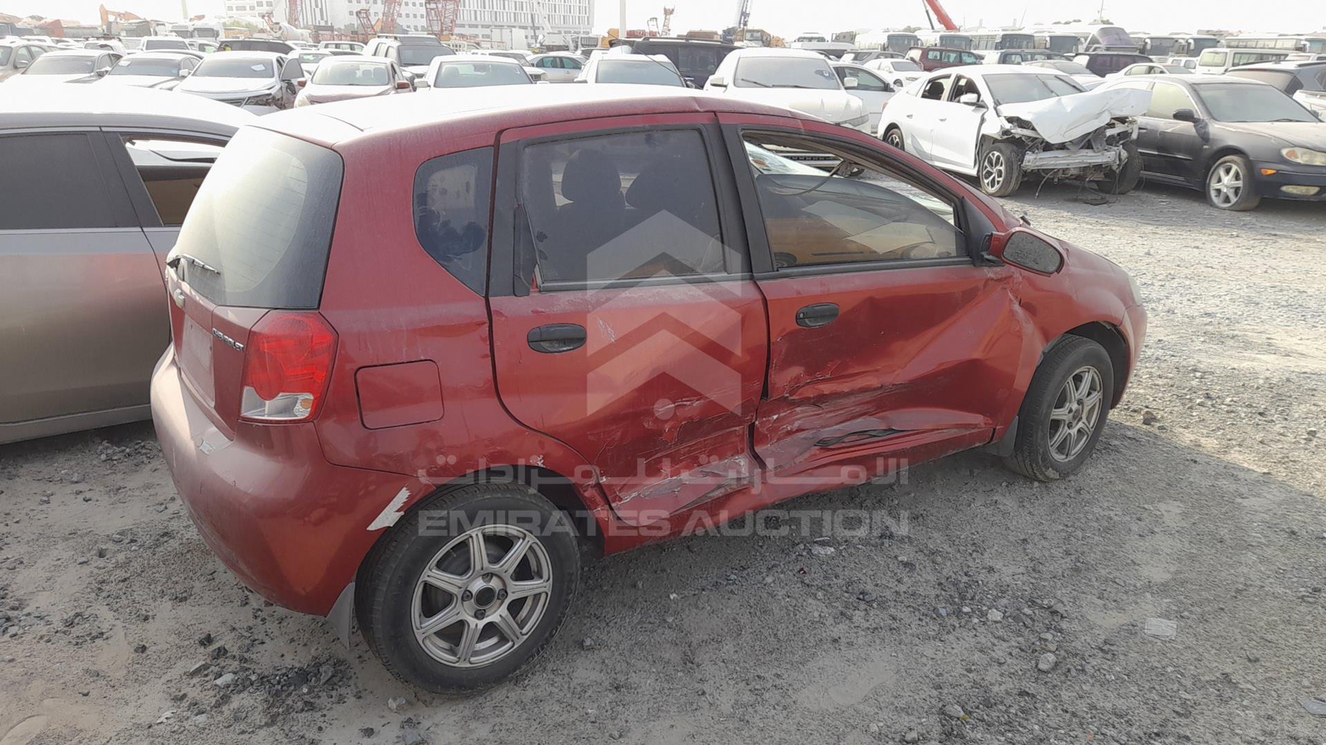 2008 CHEVROLET AVEO VIN: KL1TJ63708B223197