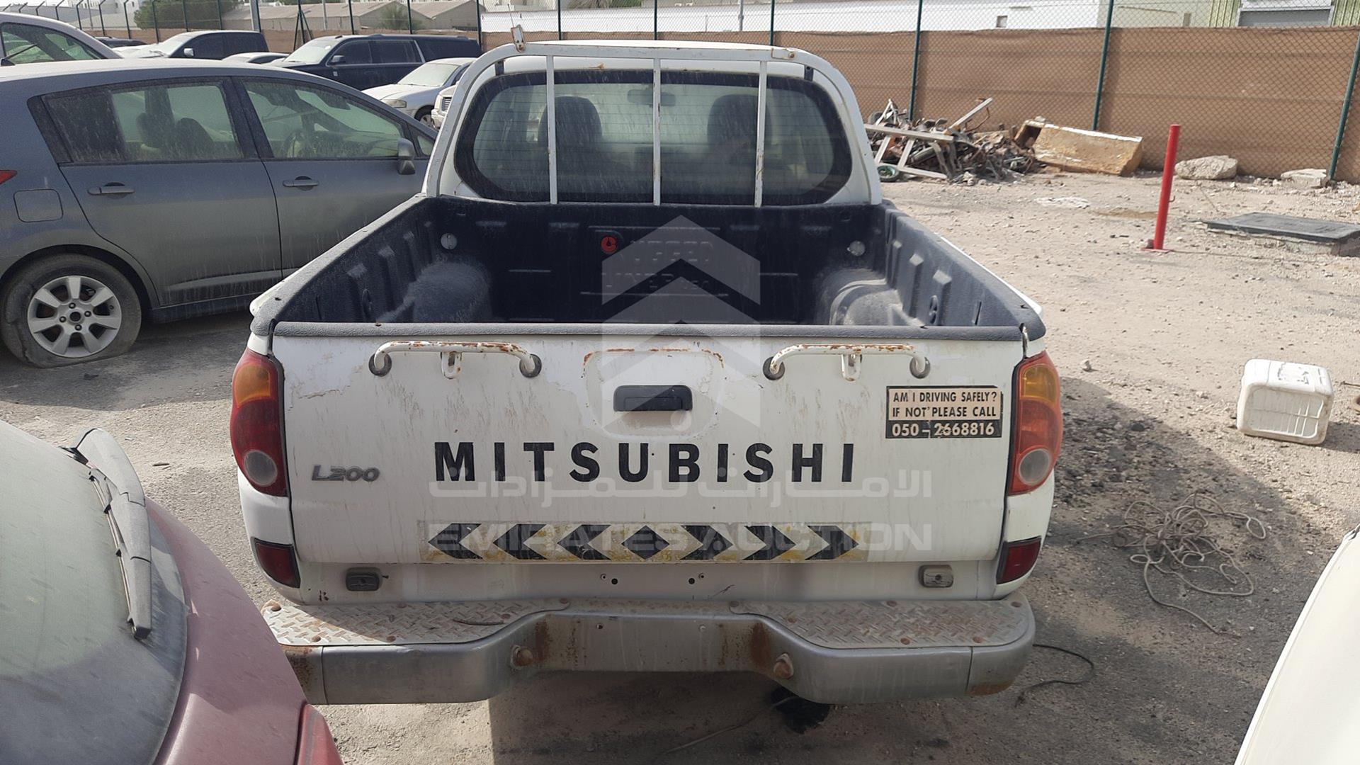 2007 MITSUBISHI L 200 VIN: MMBJNKA507D071000