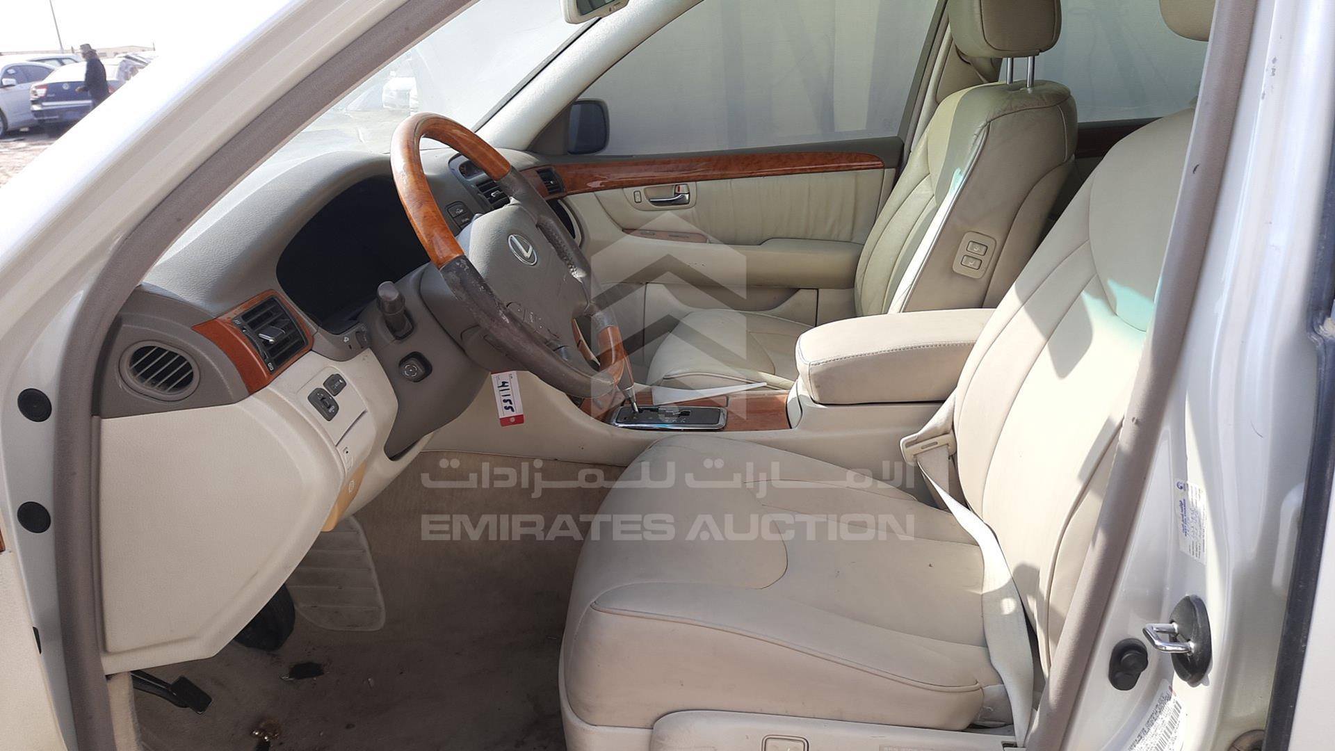 2001 LEXUS LS 430 VIN: JTHBN30F510045340