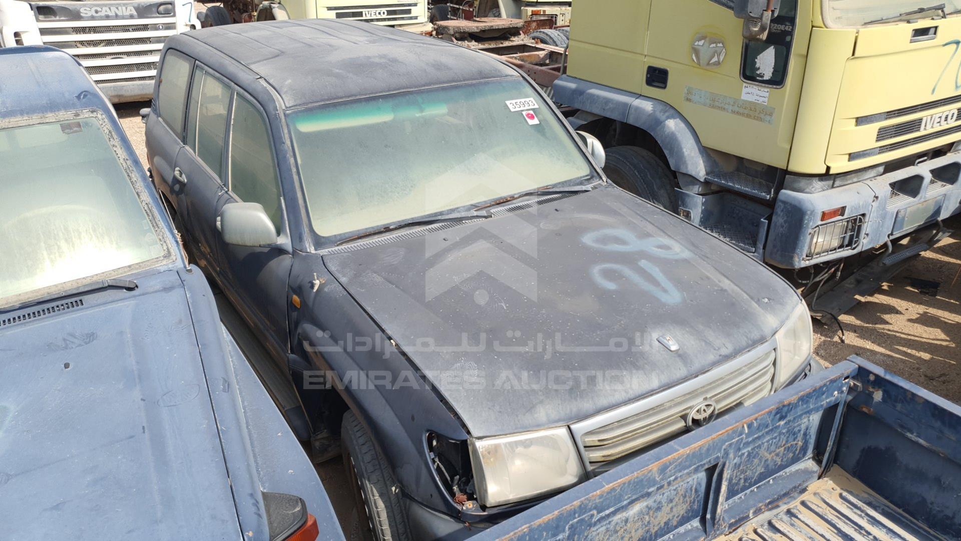 2004 TOYOTA LAND CRUISER VIN: JTECB09J443013529