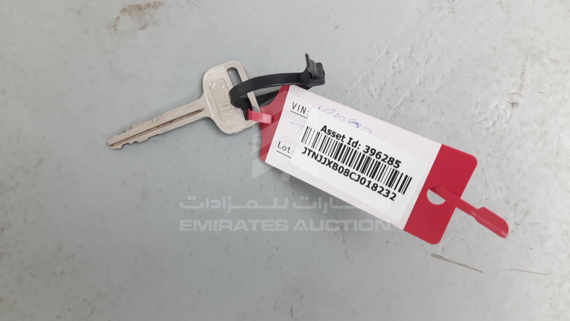 2012 TOYOTA SCION VIN: JTNJJXB08CJ018232