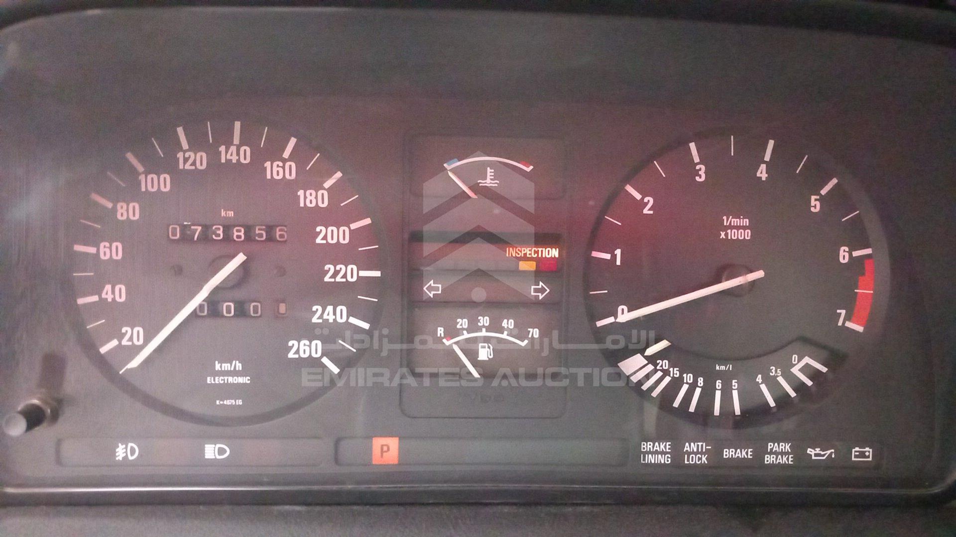 1987 BMW 535 I VIN: WBADC290200981386