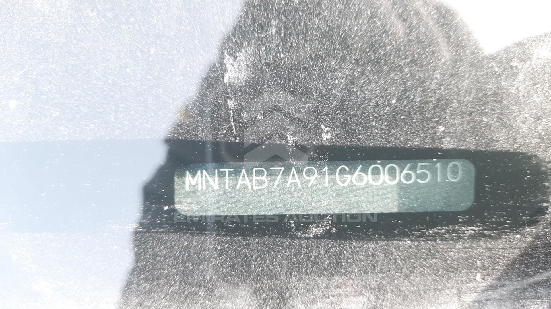 2016 NISSAN SENTRA VIN: MNTAB7A91G6006510