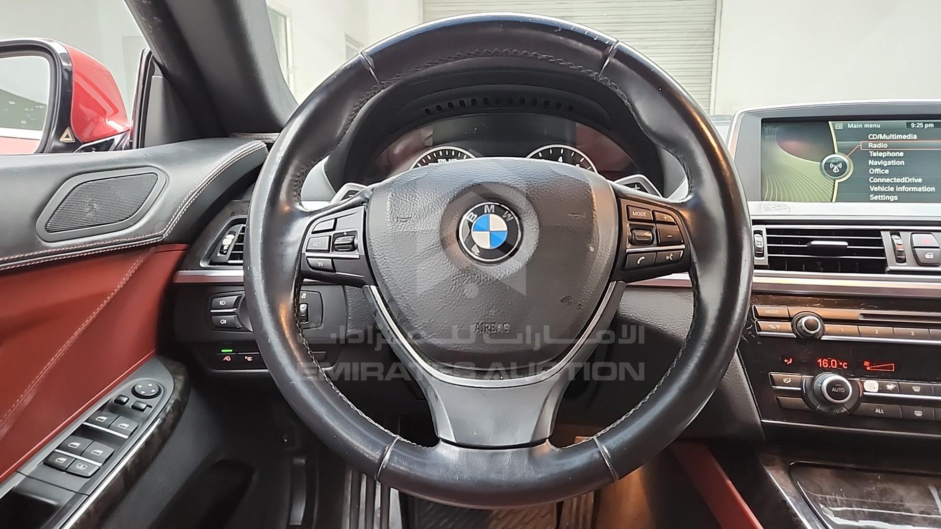2013 BMW 650 VIN: WBA6B2103DDG65813