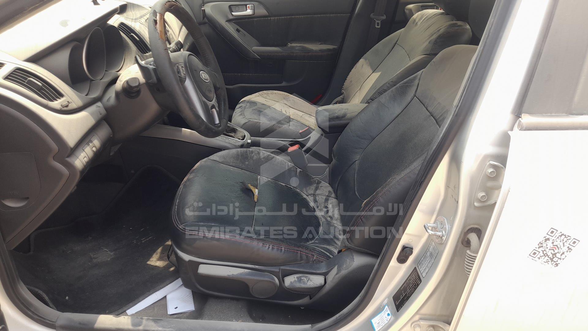 2012 KIA CERATO VIN: KNAFW411XC5568218
