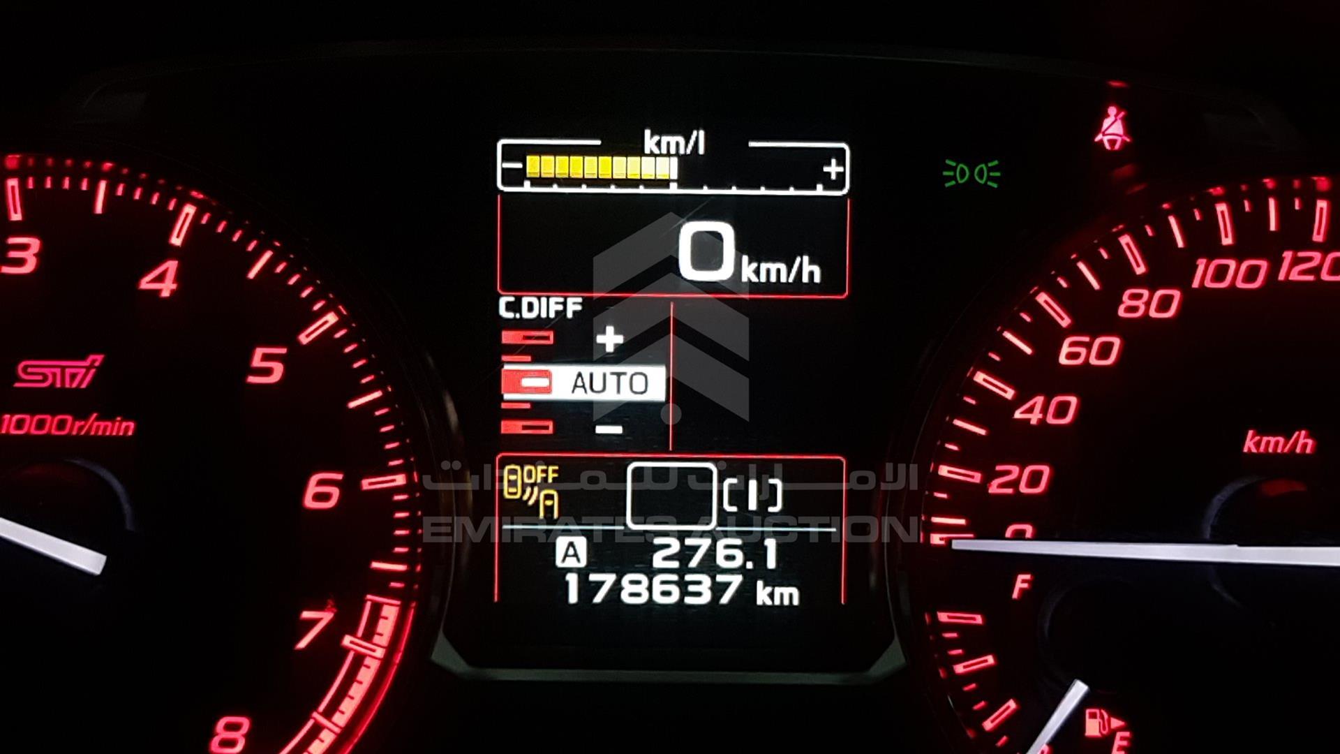 2017 SUBARU WRX STI VIN: JF1VA22K8HG010832
