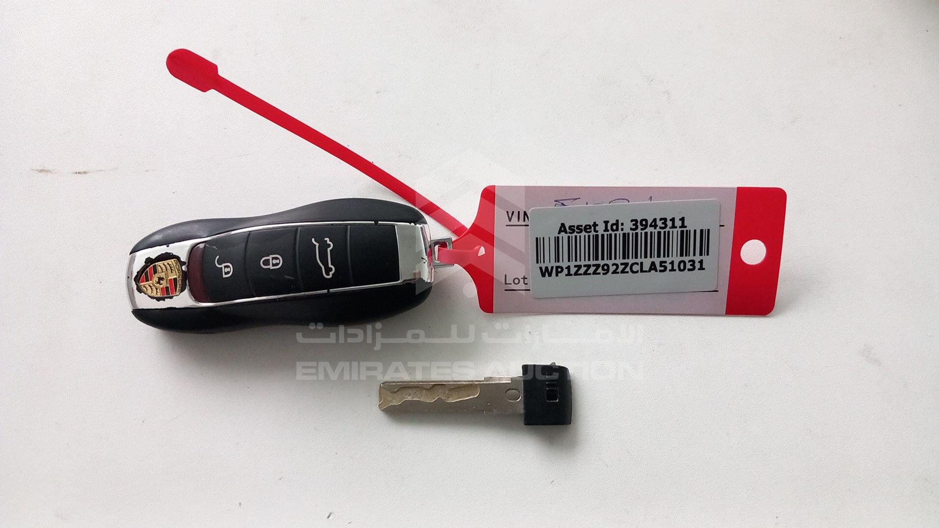 2012 PORSCHE CAYENNE VIN: WP1ZZZ92ZCLA51031