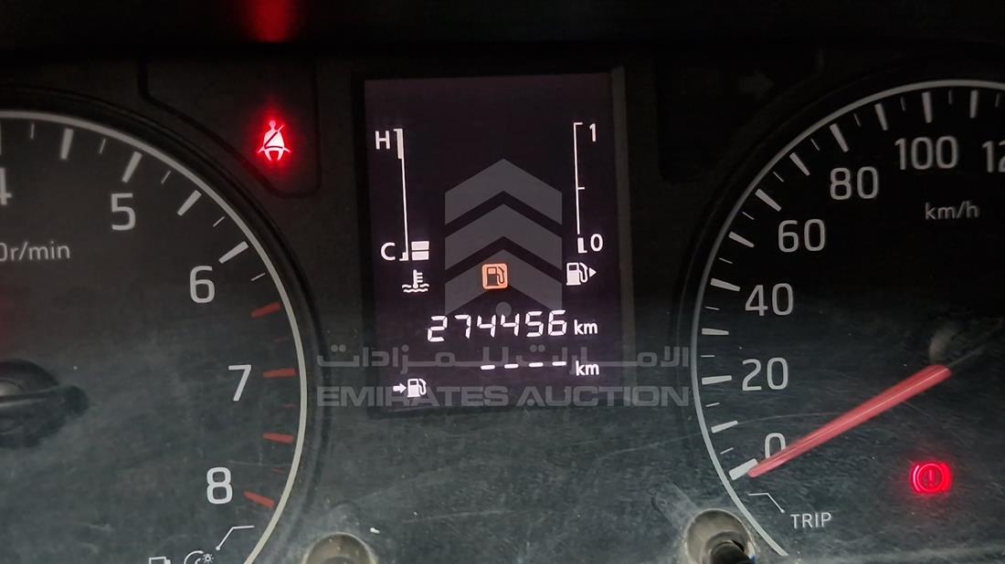 2015 Nissan Urvan — Odometer Reading — Photo 1