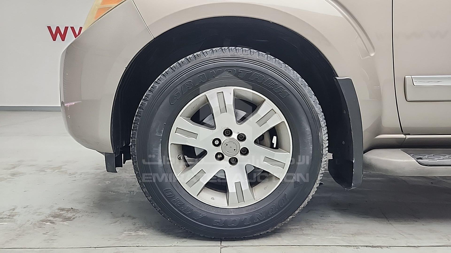 2008 NISSAN PATHFINDER VIN: 5N1AR18B48C658917