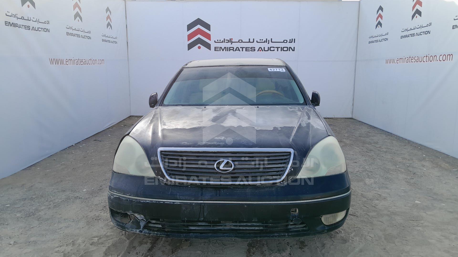 2001 LEXUS LS 430 VIN: JTHBN30F610034198