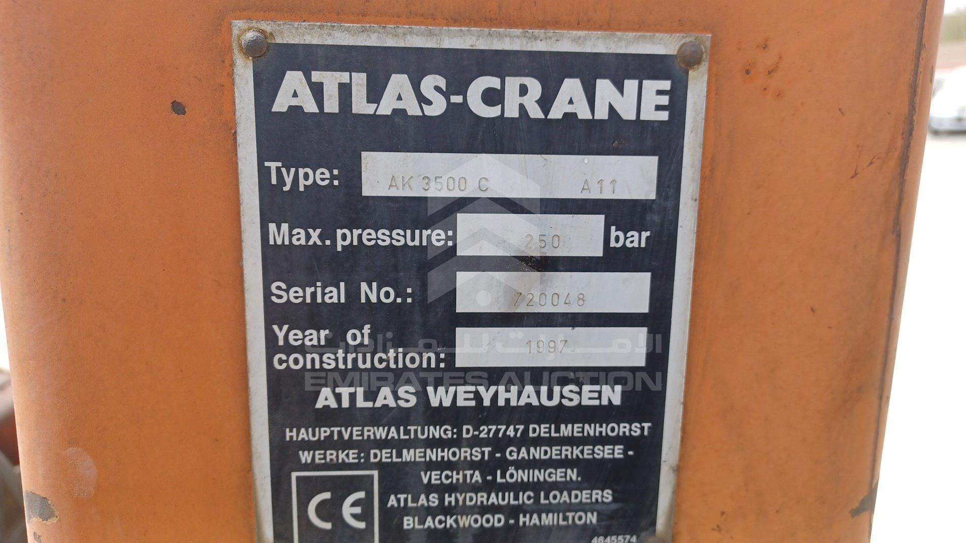 1997 ATLAS --- VIN: 720048