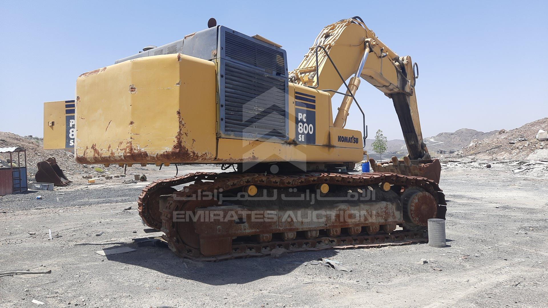 0 KOMATSU PC 800 VIN: KMTPC089C02040254