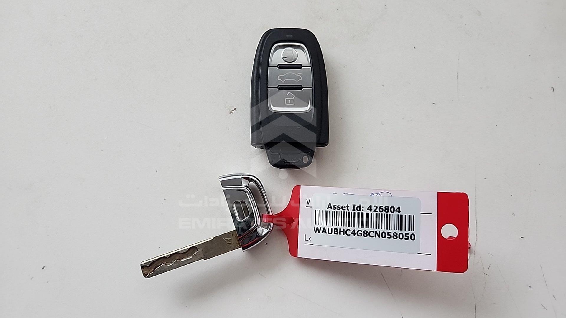 2012 AUDI A6 VIN: WAUBHC4G8CN058050