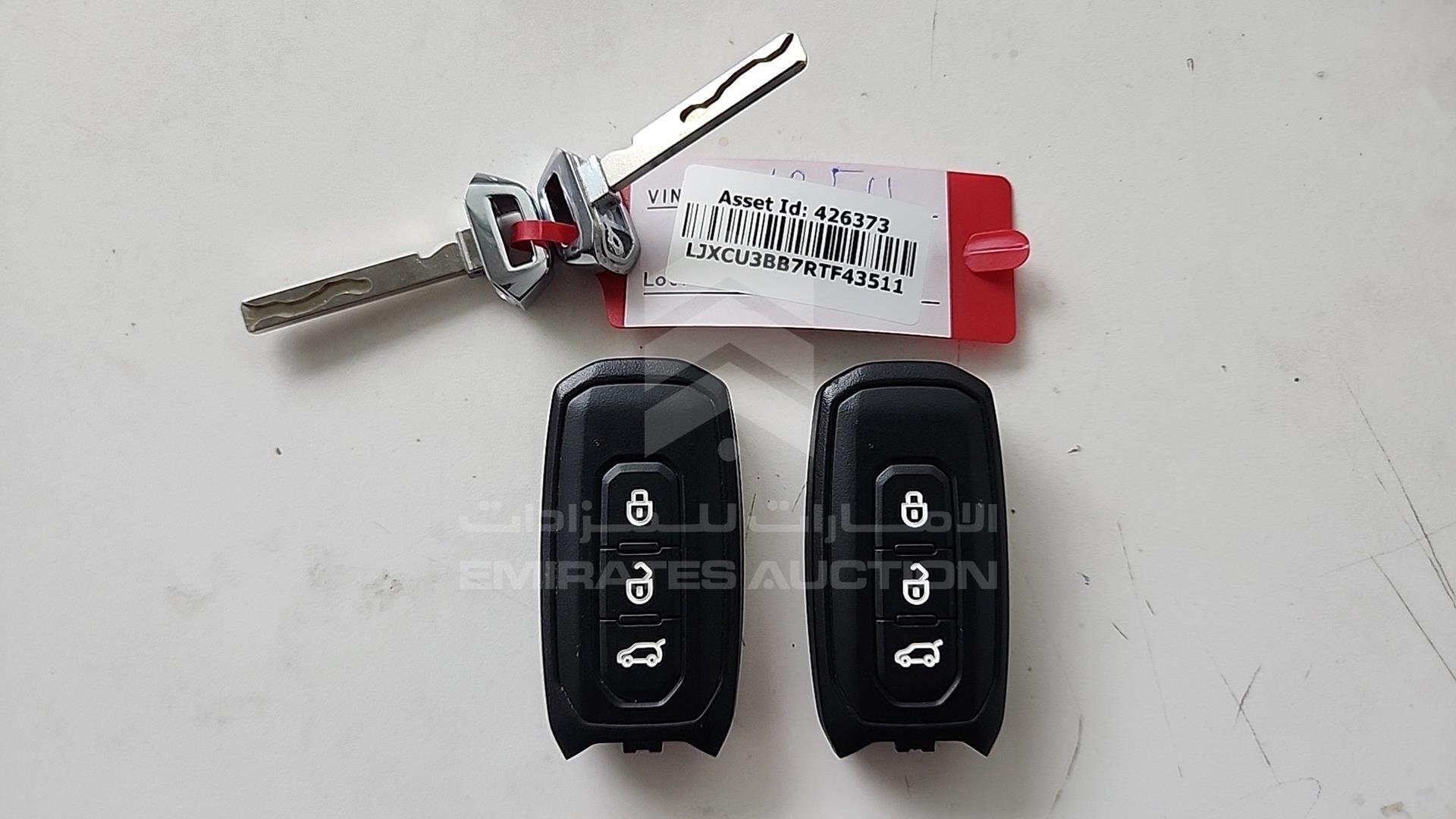 2024 FORD TERRITORY VIN: LJXCU3BB7RTF43511