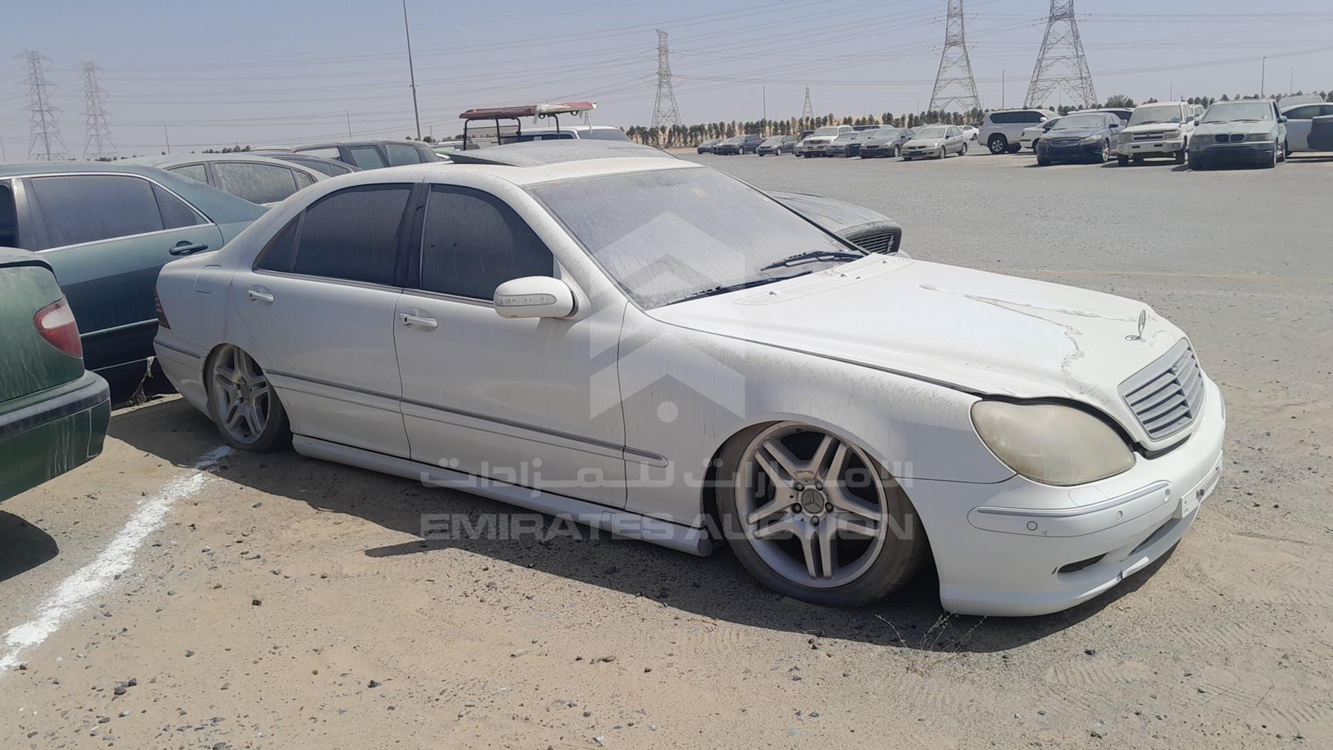2001 MERCEDES S 500 VIN: WDB2201751A087807