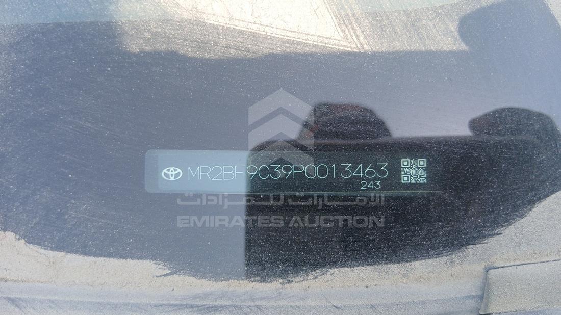 تويوتا ياريس 2023 — رقم الشاسيه على الهيكل — صورة 4