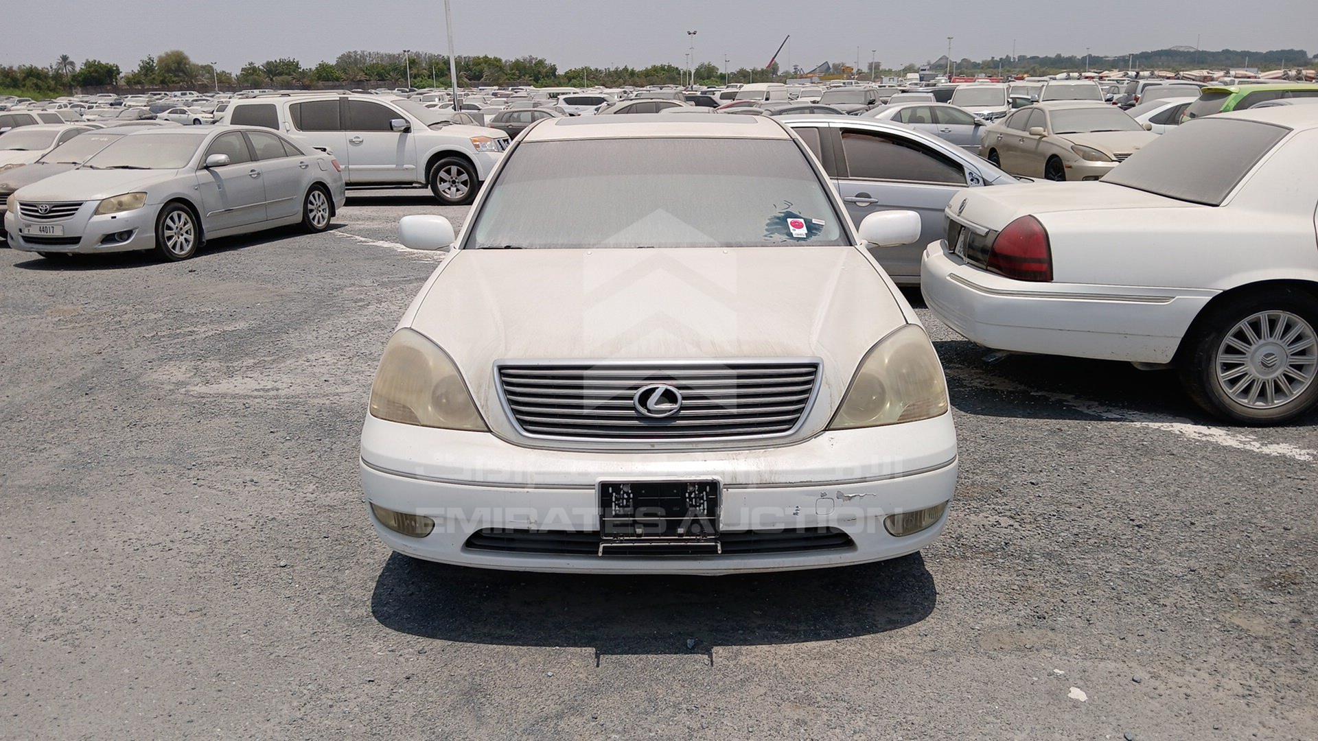 2001 LEXUS LS 430 VIN: JTHBN30F210016992