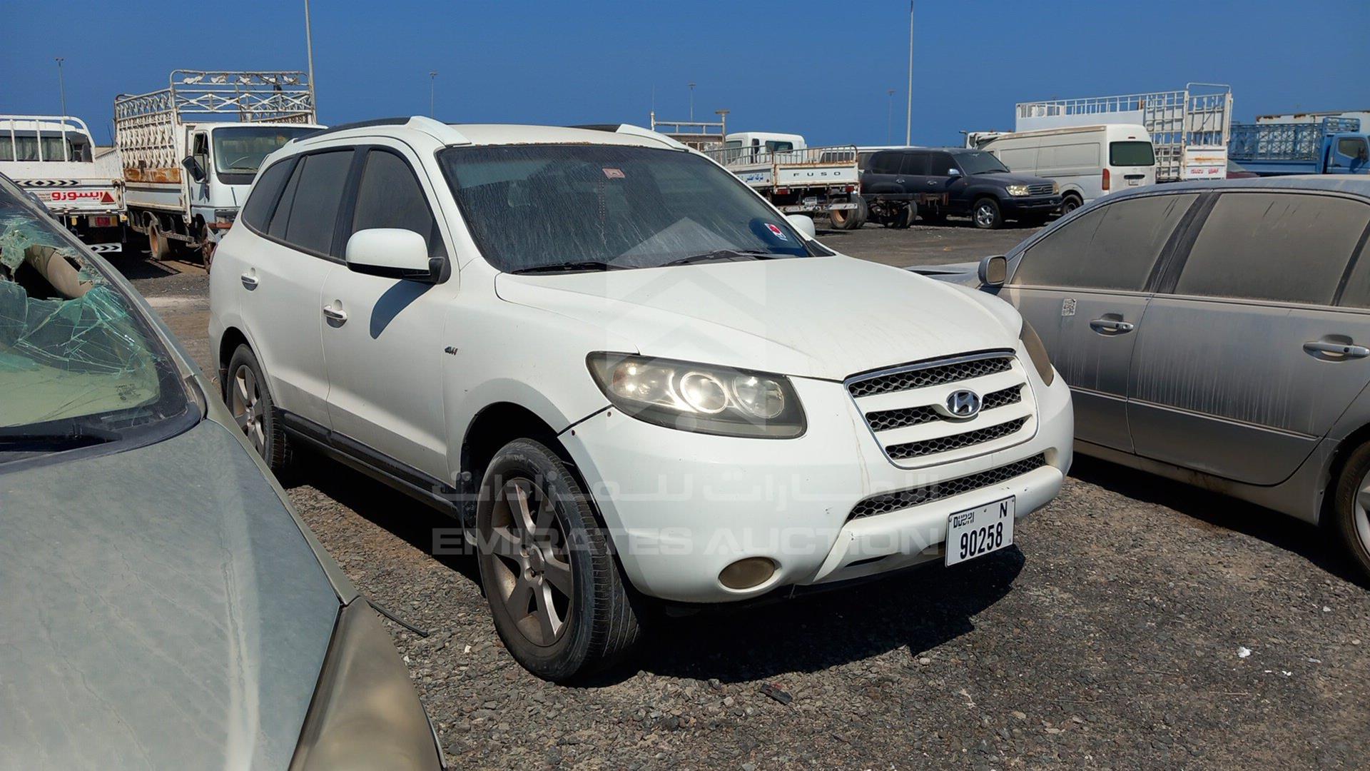 2007 HYUNDAI SANTA FE VIN: KMHSG81D67U221122