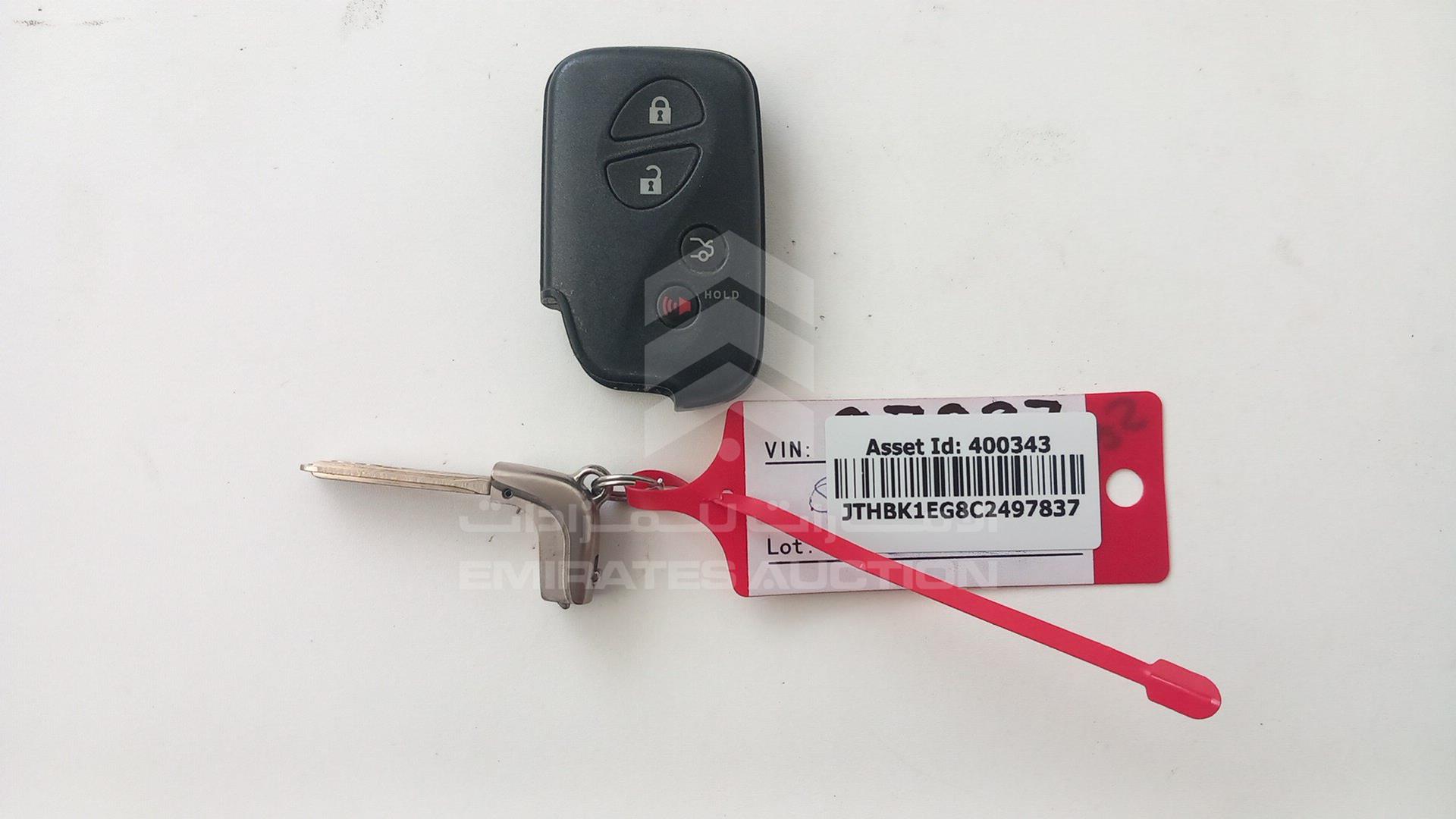 2012 LEXUS ES 350 VIN: JTHBK1EG8C2497837