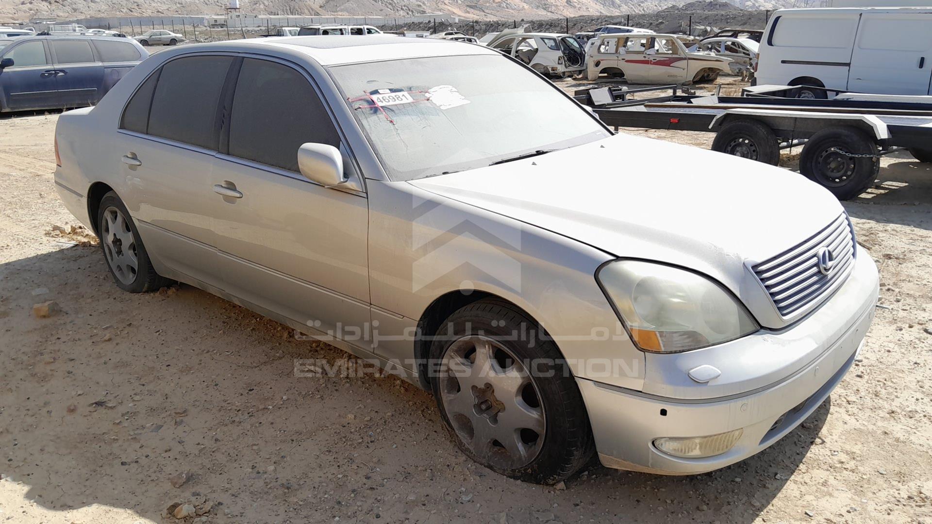 2002 LEXUS LS 430 VIN: JTHBN30F720082505