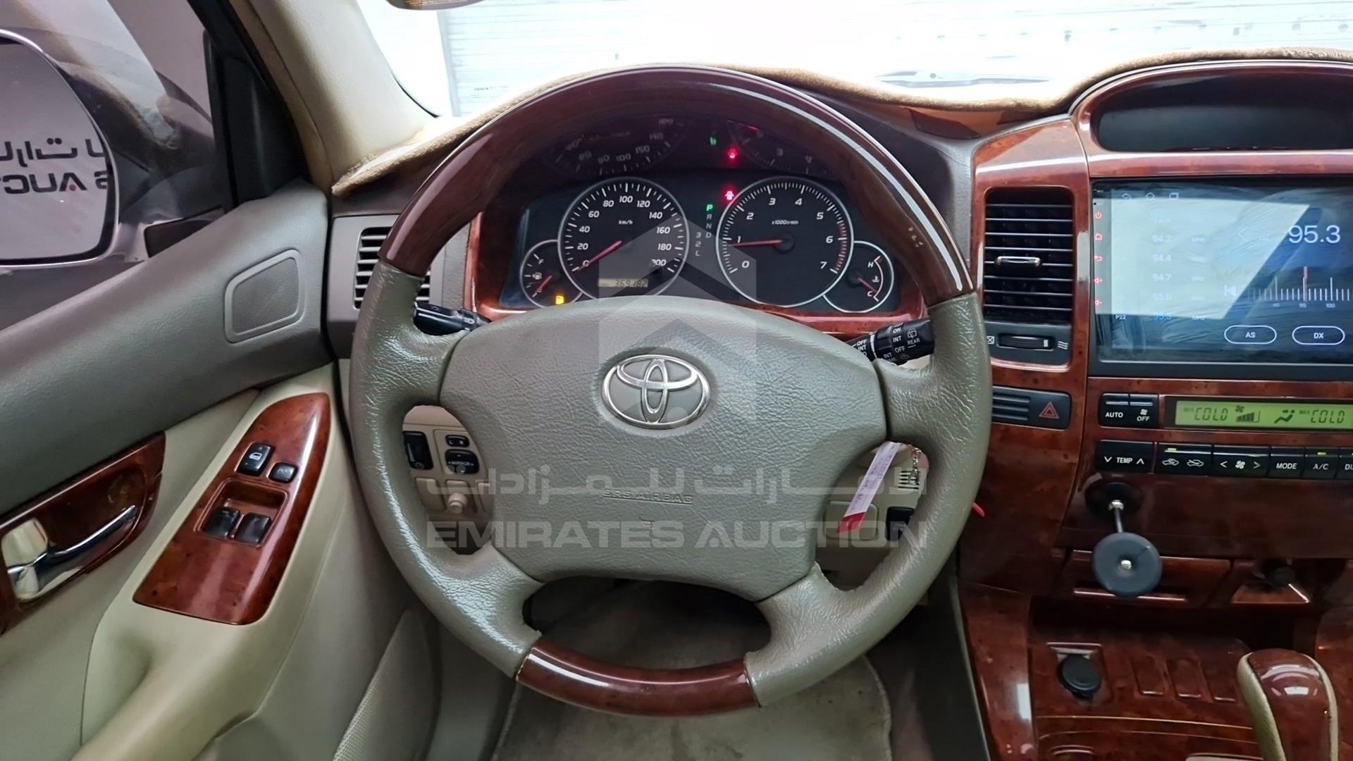 2003 TOYOTA PRADO VIN: JTEAU25JX30001016