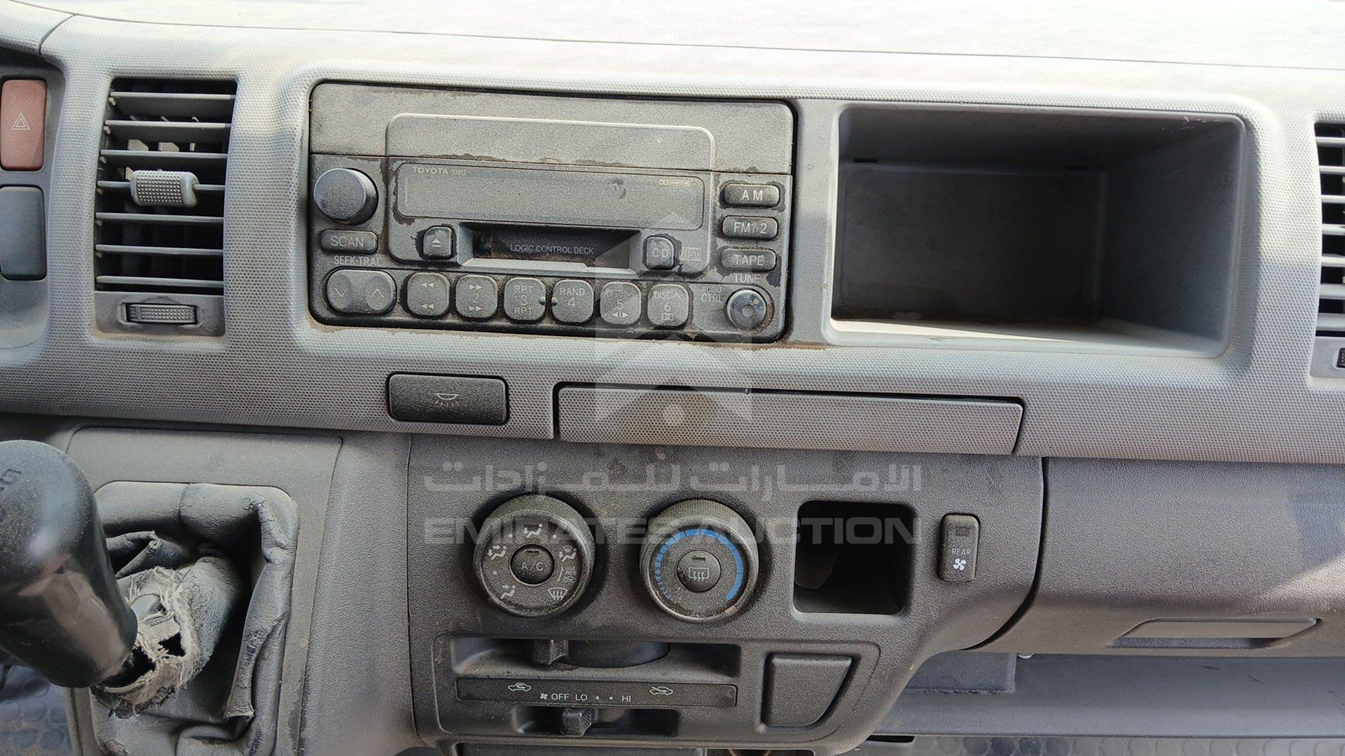 2012 TOYOTA HIACE VIN: JTGSX22P1C6125619