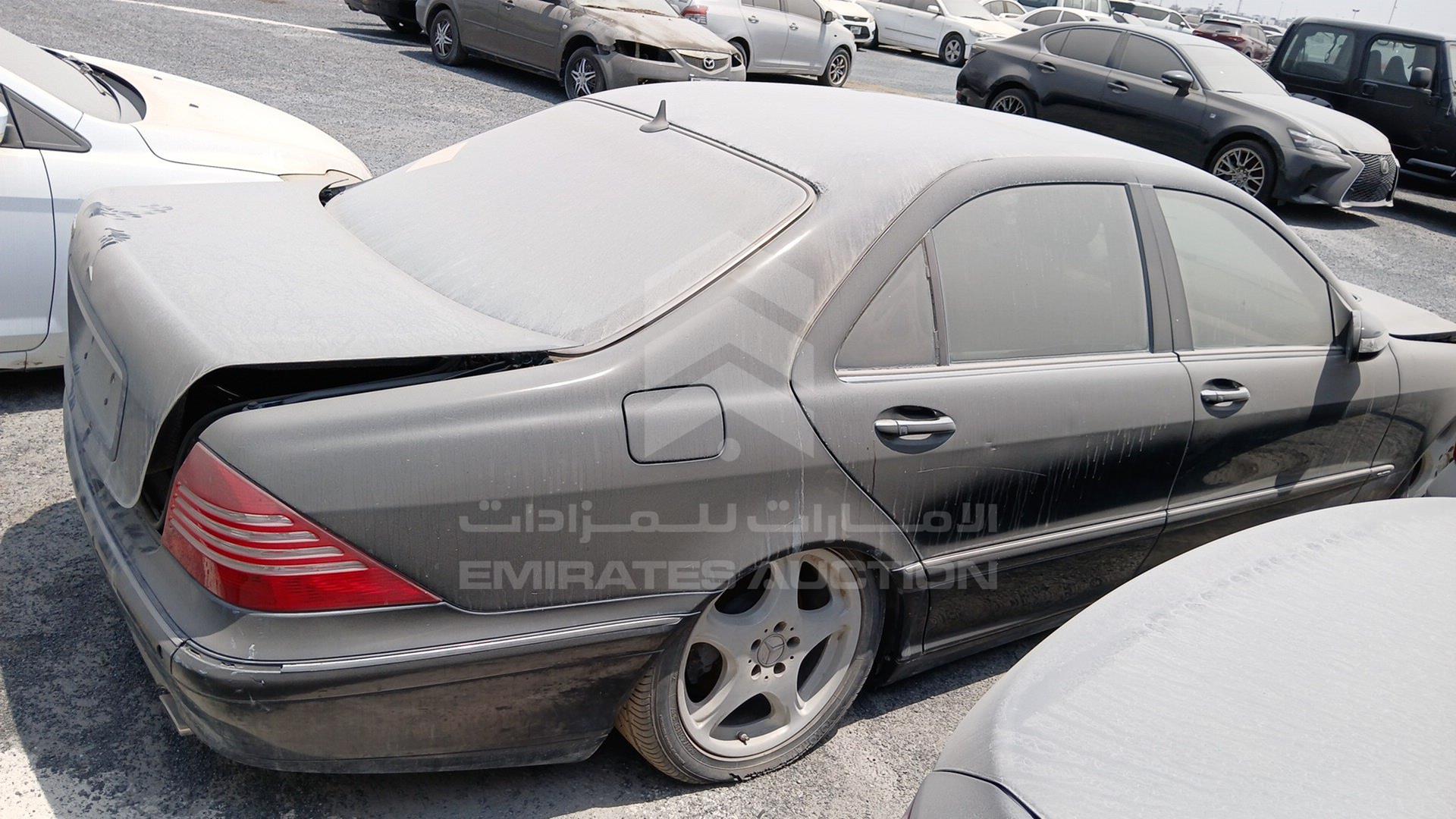 2001 MERCEDES S 600 VIN: WDB2201781A207496