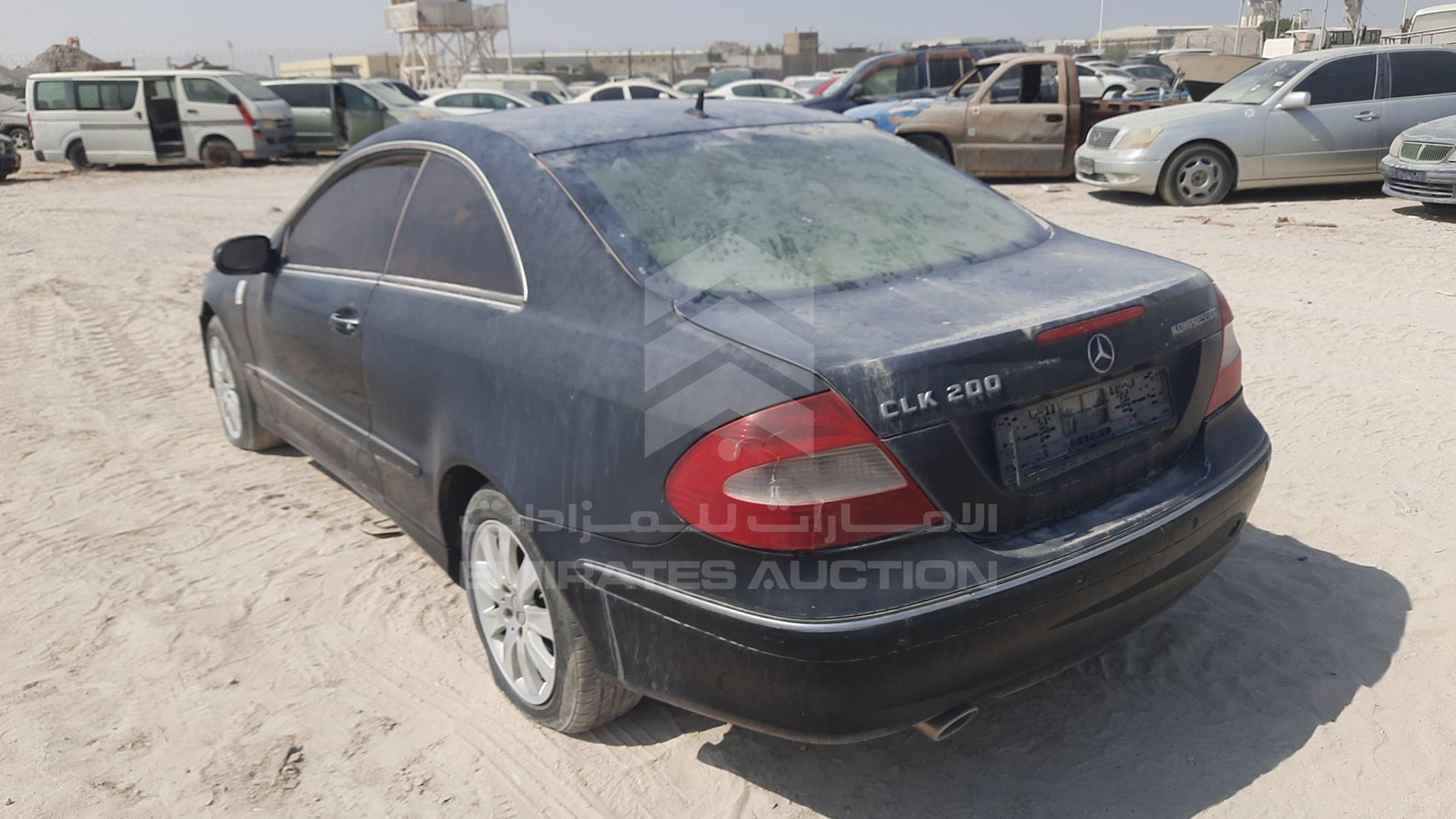 2007 MERCEDES CLK 200 VIN: WDBTJ41H67F224224