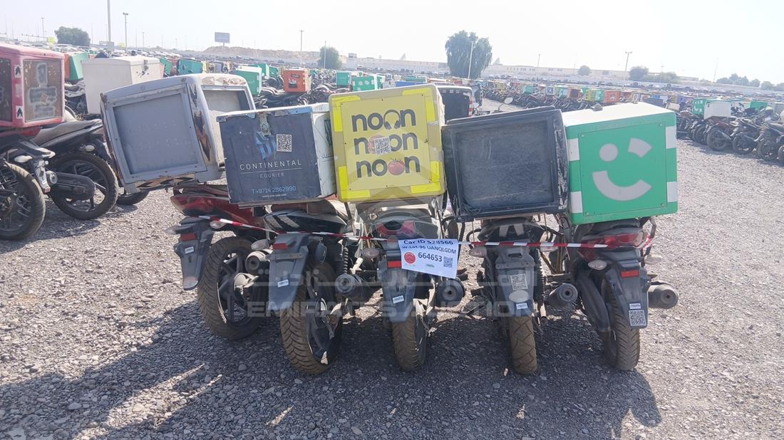 5 Motorbikes — Rear View — Photo 6