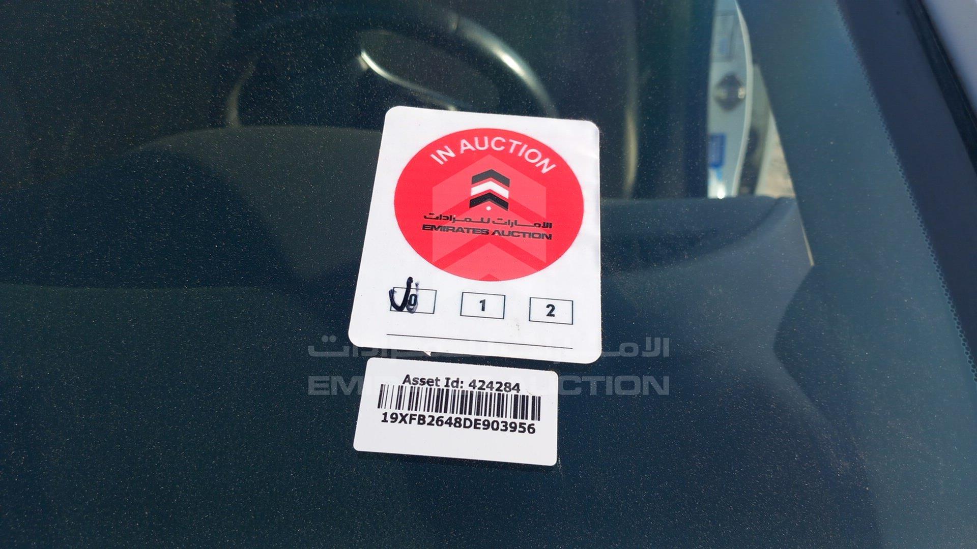 2013 HONDA CIVIC VIN: 19XFB2648DE903956
