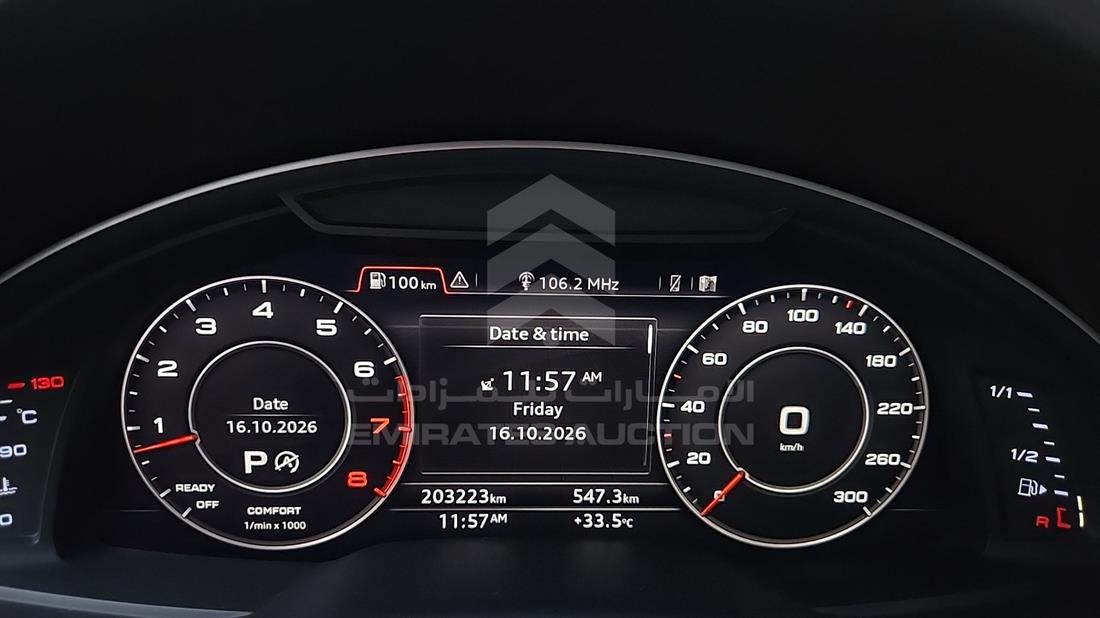 2016 Audi Q7 — Speedometer & RPM Gauges — Photo 17