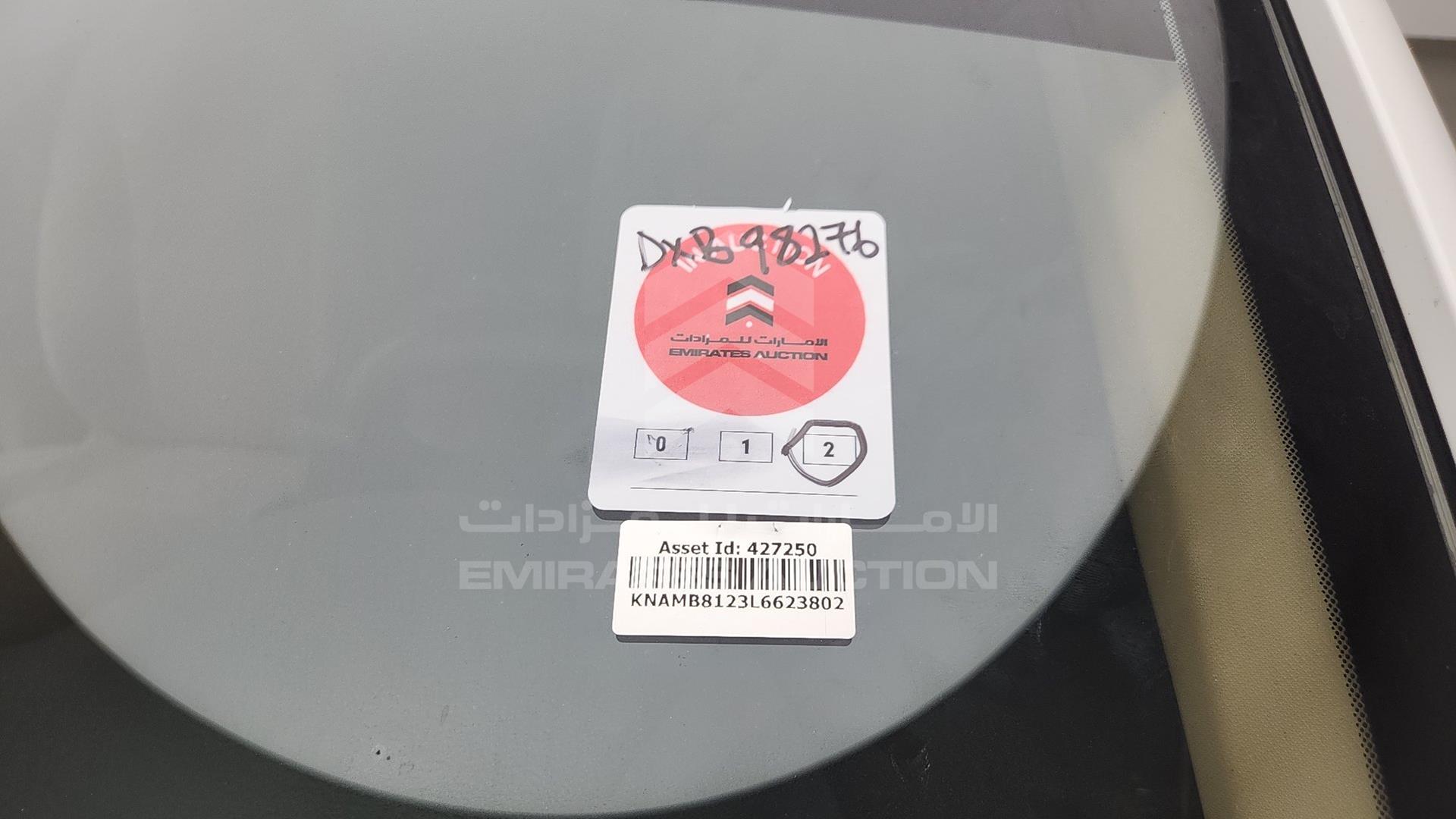2020 KIA CARNIVAL VIN: KNAMB8123L6623802