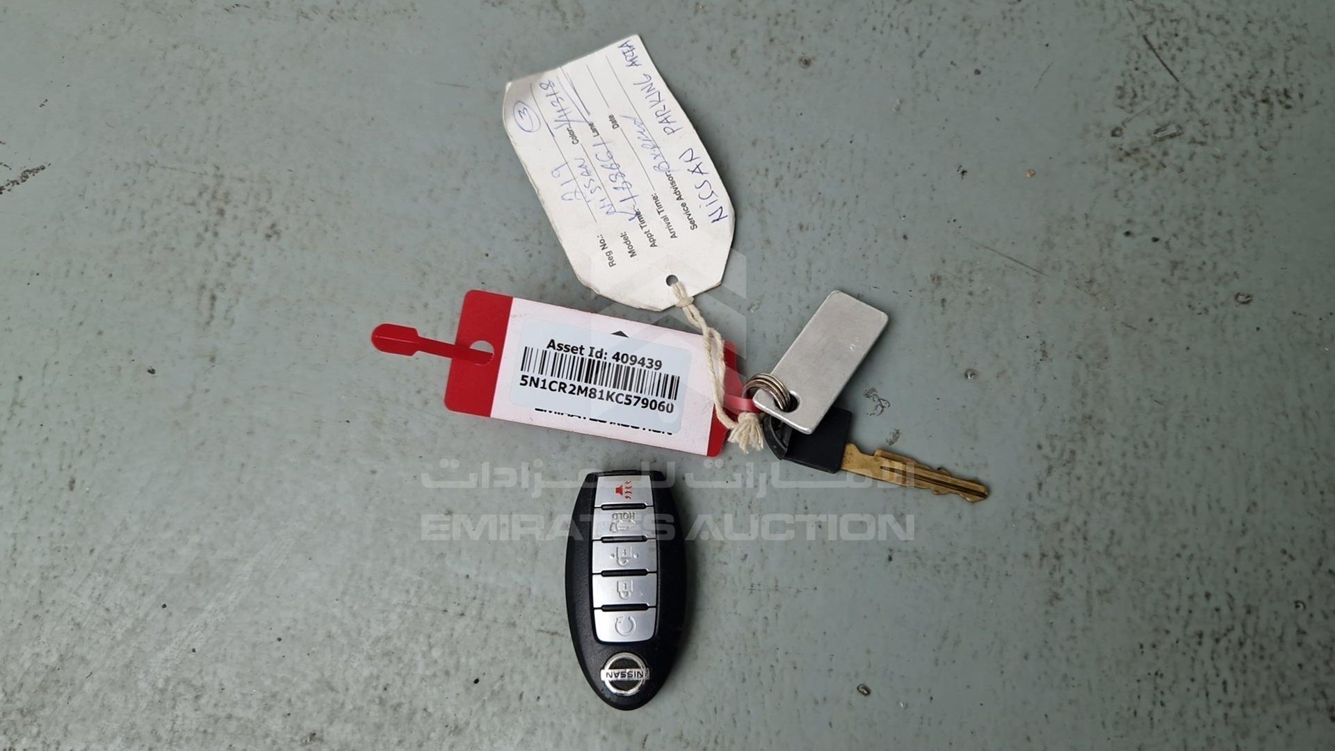 2019 NISSAN PATHFINDER VIN: 5N1CR2M81KC579060