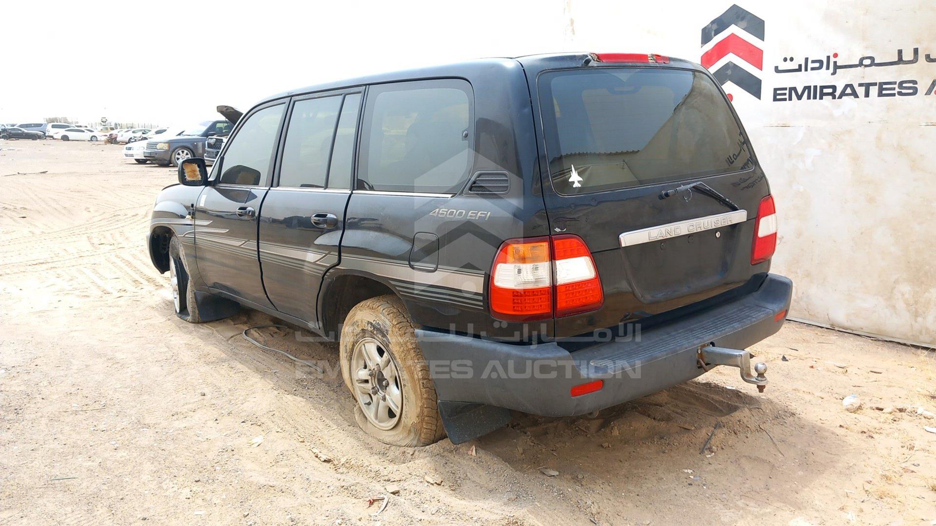 2000 TOYOTA LAND CRUISER VIN: JT3HJ09J1Y0025212