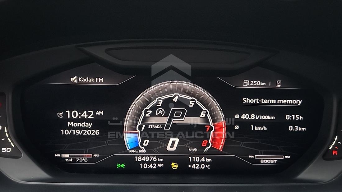 2021 Lamborghini Urus — Odometer Reading — Photo 2