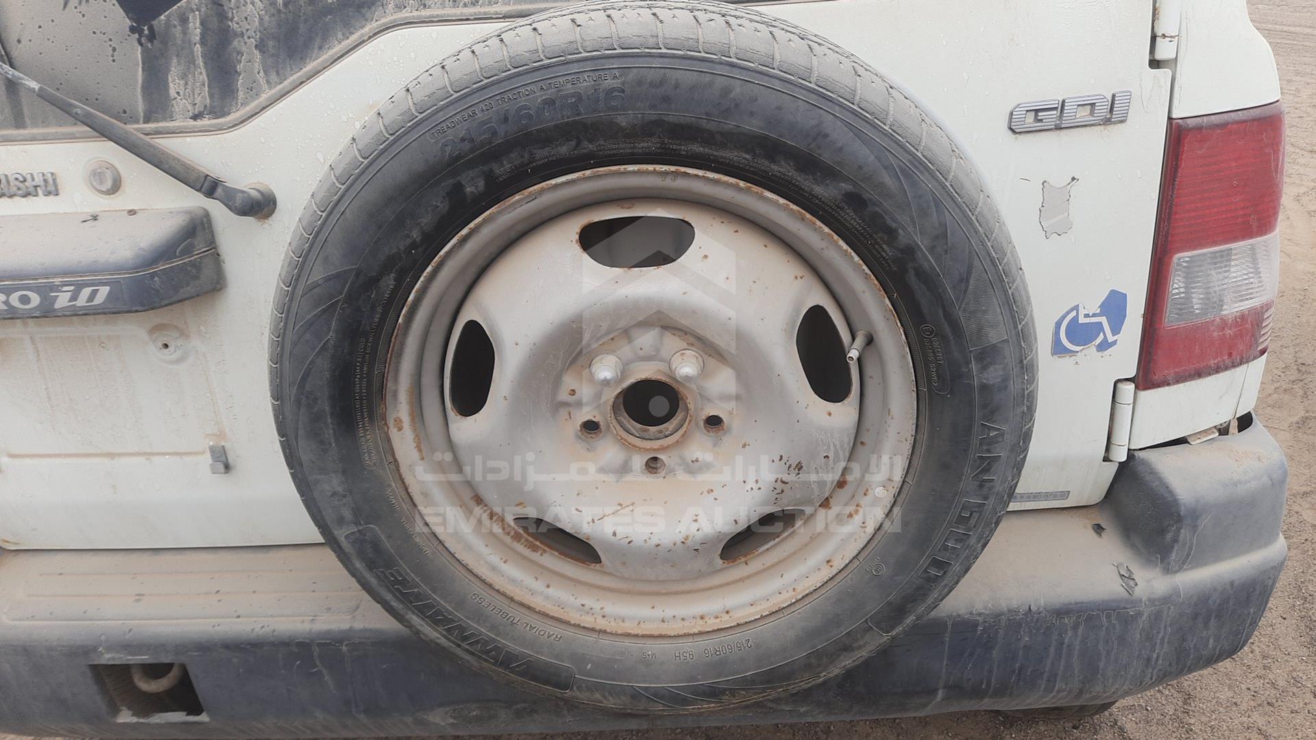2005 MITSUBISHI PAJERO VIN: H66W-0015385
