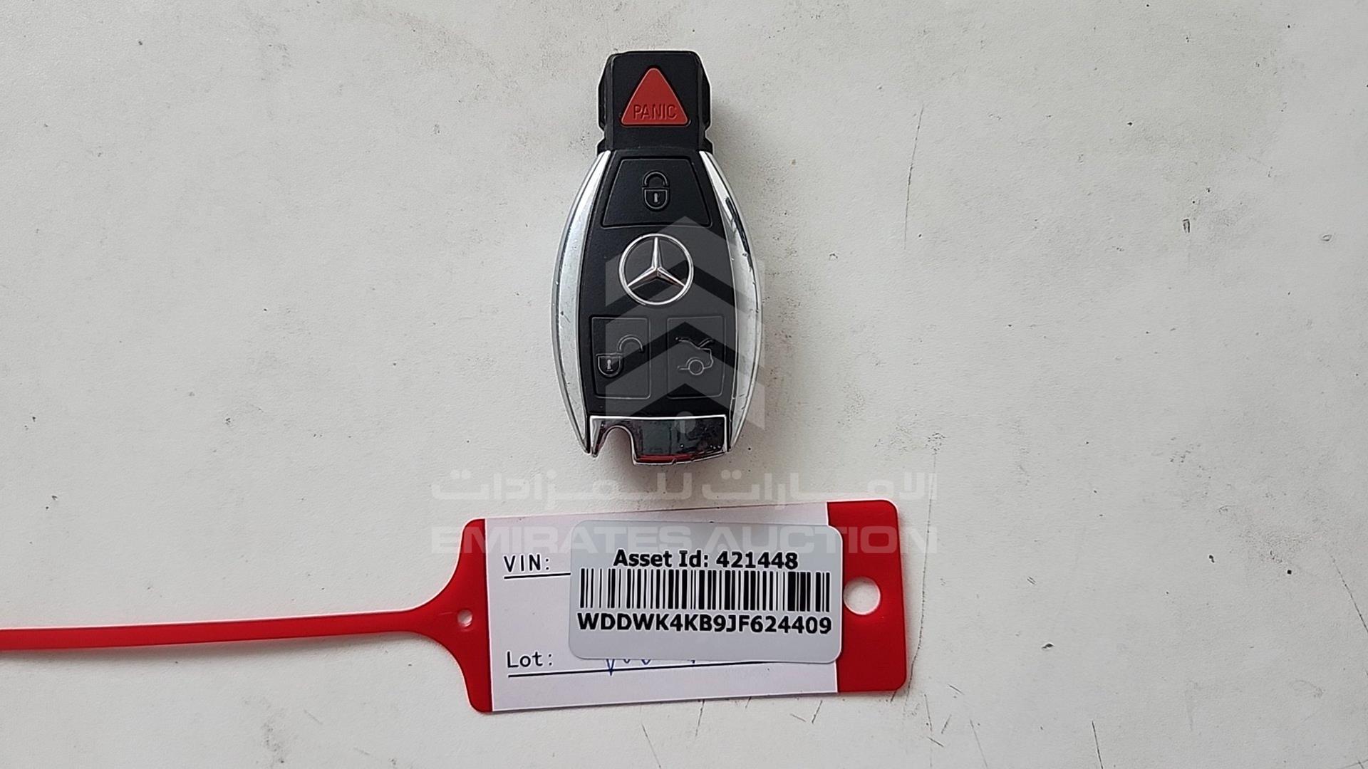 2018 MERCEDES C 300 VIN: WDDWK4KB9JF624409