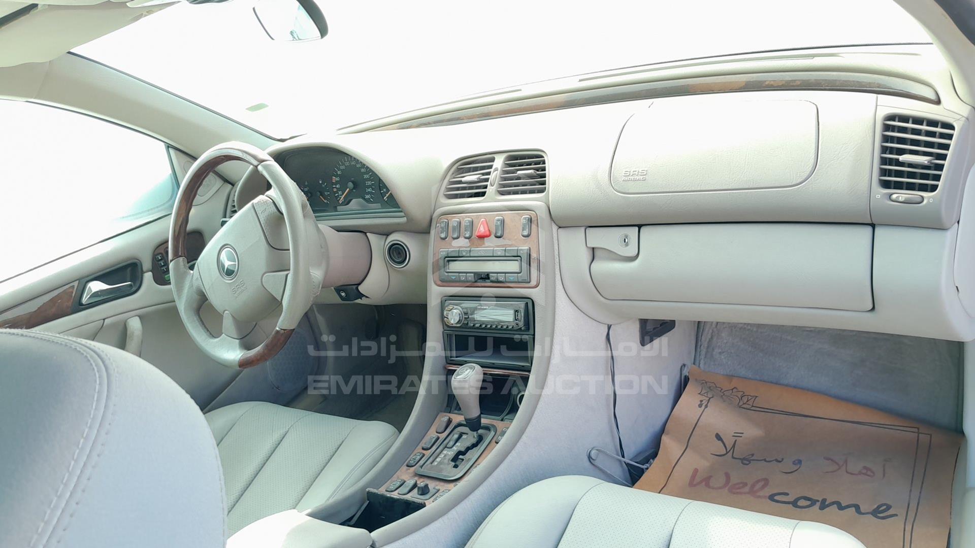 2001 MERCEDES CLK320 VIN: WDB2084651T006974