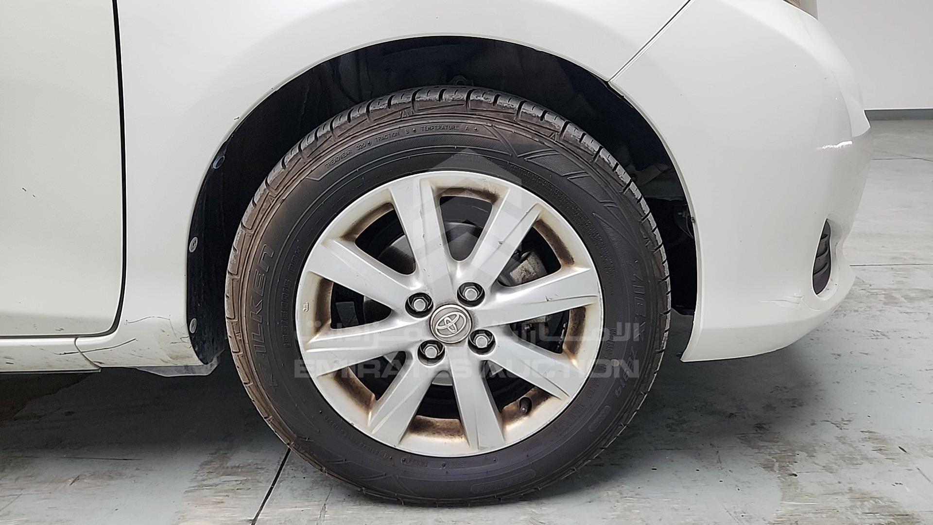 2013 TOYOTA YARIS VIN: JTDKW9D32DD538617